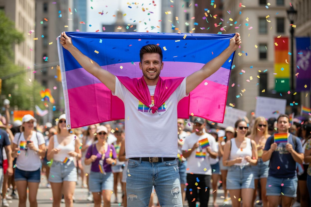 💗💜💙  BISEXUAL  FLAG – Bold, Beautiful, and Proud